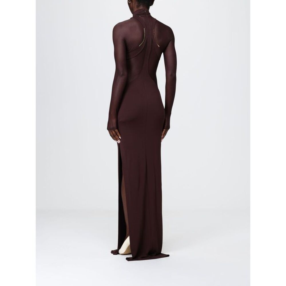Elisabetta Franchi Dress Woman Brown - Picture 2 of 3